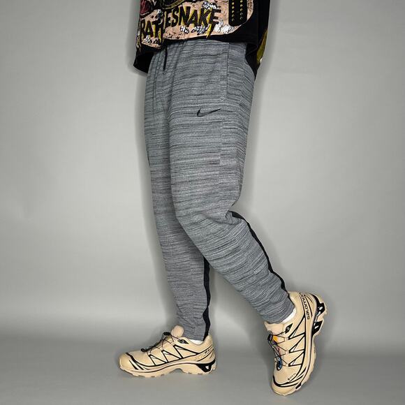 Nike Swoosh Grey Nike Dri Fit Joggers Nike Sweatpants Heather Grey